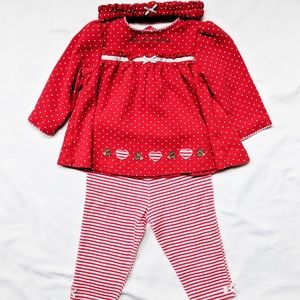 Baby's First Christmas Outfit